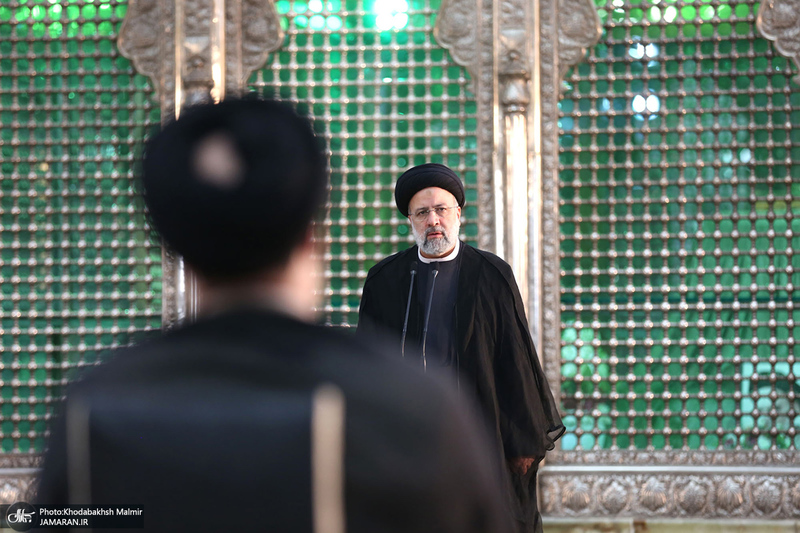 تجدید میثاق رئیس جمهور و اعضای دولت سیزدهم با آرمان های حضرت امام (س)