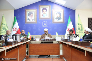 دیدار پیشکسوتان رژه 19 تیر 1358 با رییس موسسه تنظیم و نشر آثار امام خمینی (س)