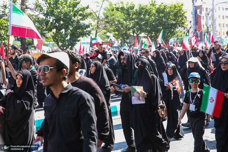 مراسم تشییع پیکر مطهر رهبر شهید انقلاب در تهران -6