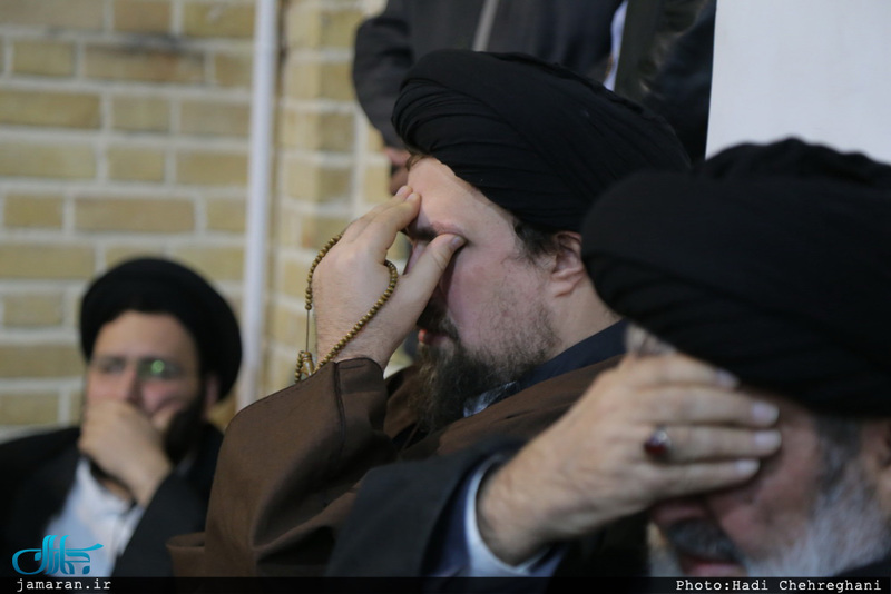 مراسم بزرگداشت سید رحیم میریان در بیت حضرت امام در قم