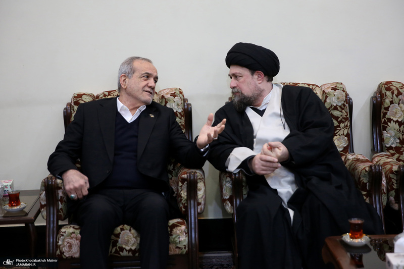 در حاشیه تجدید میثاق اعضای هیئت دولت با آرمان های امام خمینی