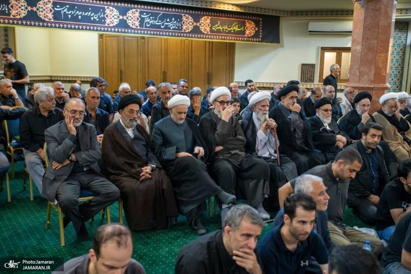 مراسم بزرگداشت آیت الله حسن صانعی (ره) در حسینیه شماره 2 جماران