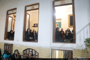 دیدار انجمن اسلامی دانشجویان دانشگاه شهید بهشتی با سید علی خمینی 