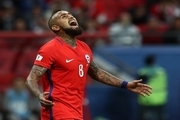 خداحافظی ویدال از تیم ملی شیلی