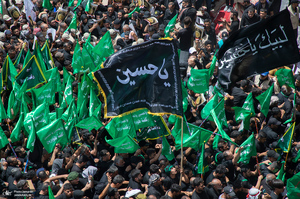 تصاویری از مراسم عزاداری عاشورا و شام غریبان در کربلای معلی