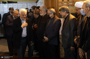 مراسم بزرگداشت همسر شهید مطهری در تهران-2