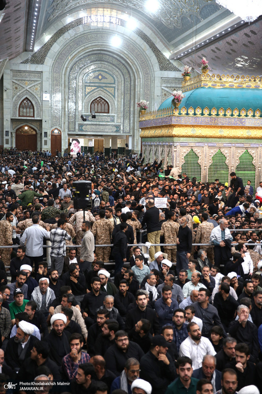 حضور شخصیت‌های سیاسی و مسئولان کشوری و لشکری در مراسم سالگرد ارتحال حضرت امام خمینی (س) -2