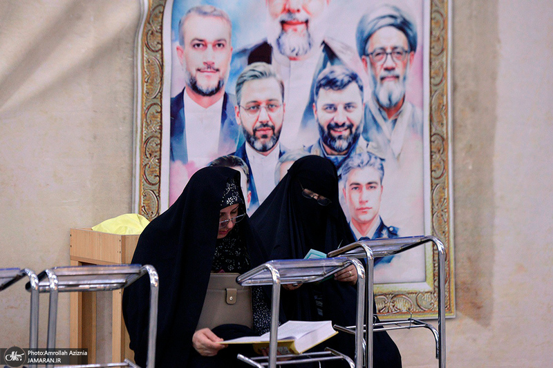 آزمون ورودی حوزه علمیه استان تهران در حرم مطهر امام خمینی