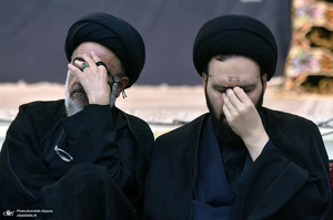 دومین شب عزاداری حضرت اباعبدالله الحسین (ع) در حرم امام خمینی