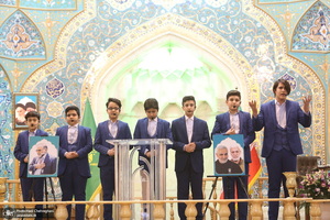 برگزاری اولین سالگرد شهادت شهید فخری زاده در حرم حضرت معصومه (س)