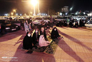 مراسم عزاداری شب چهارم محرم در بندرگز