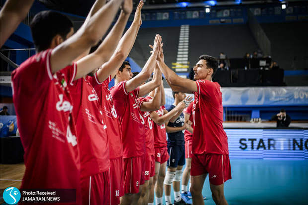 برنامه نوجوانان ایران در والیبال قهرمانی جهان