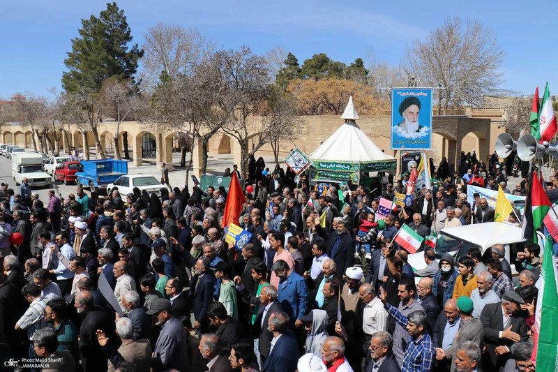 راهپیمایی باشکوه روز قدس در خمین