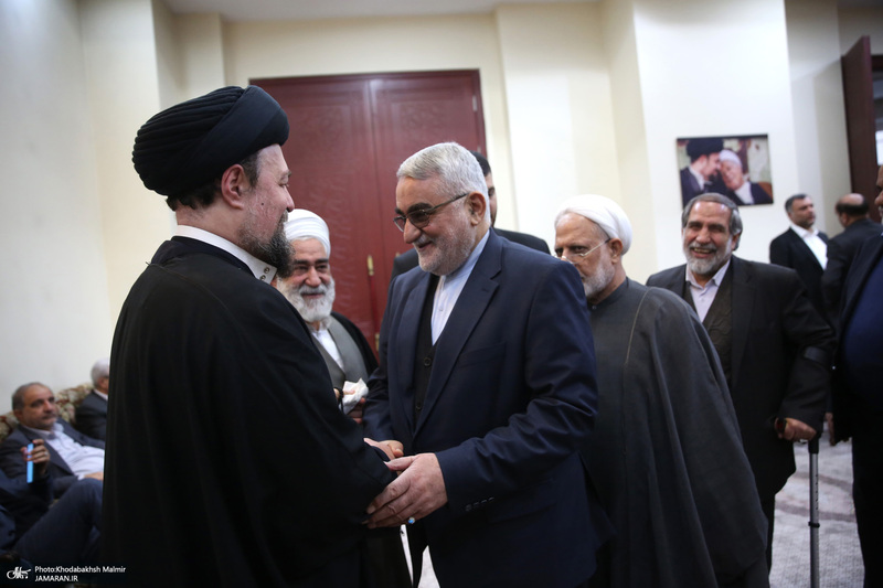 حاشیه دیدار نمایندگان مجلس با سید حسن خمینی