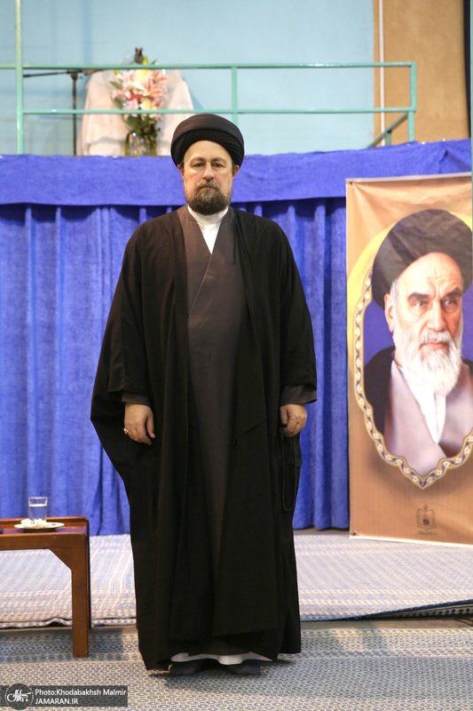 دیدار جمعی از دانش آموزان ورزشکار با سید حسن خمینی