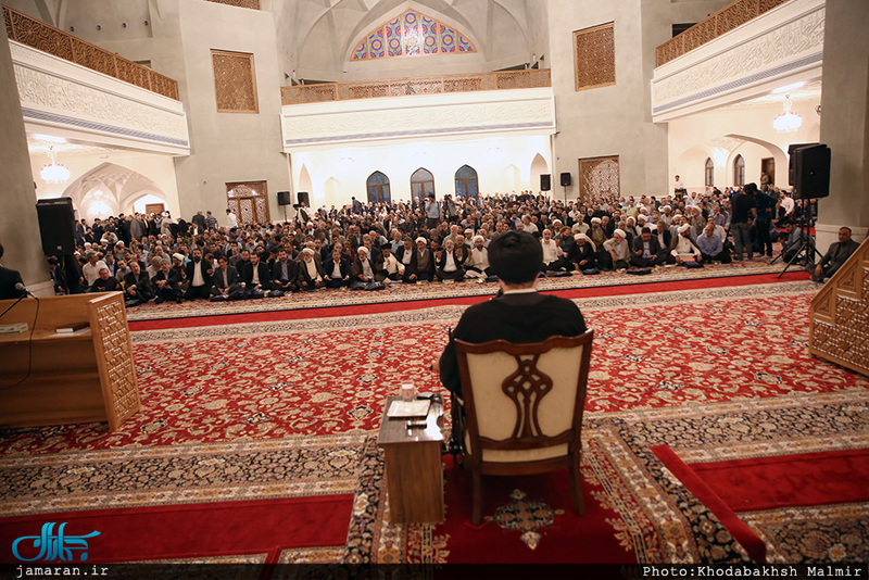 مراسم بزرگداشت شهدای هفتم تیردر مسجد امام حسن مجتبی لواسان با حضور یادگاران امام /2