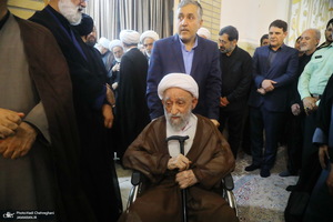 مراسم بزرگداشت رهبر شهید انقلاب در قم-۱