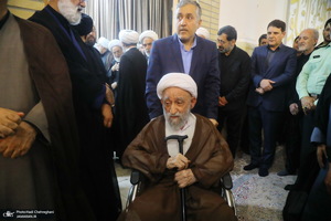 مراسم بزرگداشت رهبر شهید انقلاب در قم-۱
