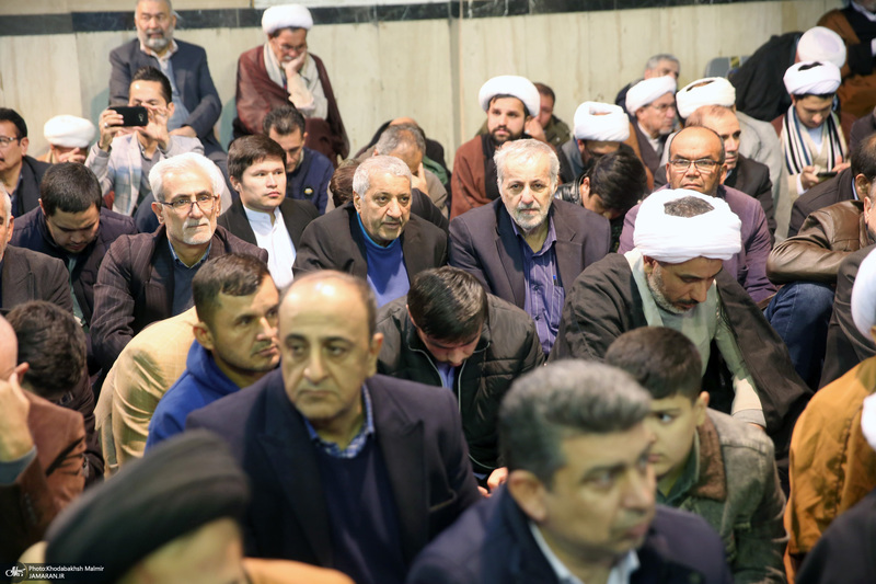 مراسم سالگرد رحلت آیت‌الله سید محمد موسوی بجنوردی در حسینیه جماران  -1