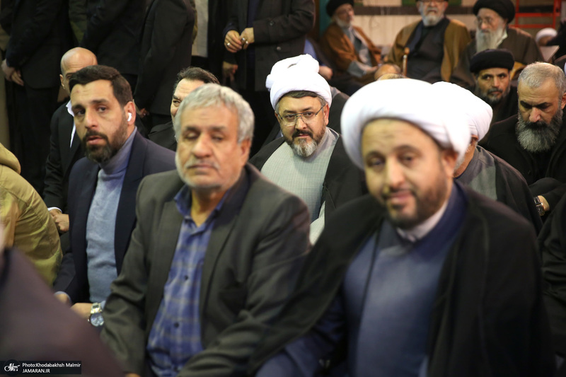 مراسم ختم مرحوم حجت الاسلام و المسلمین صالحی منش در حسینیه جماران