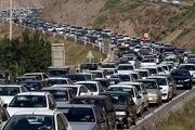 ترافیک فوق سنگین در جاده چالوس، 15 شهریور 1402 + فیلم