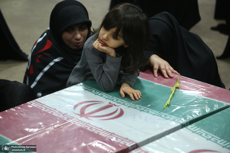 مراسم تشییع 200 شهید گمنام دفاع مقدس در تهران - 4