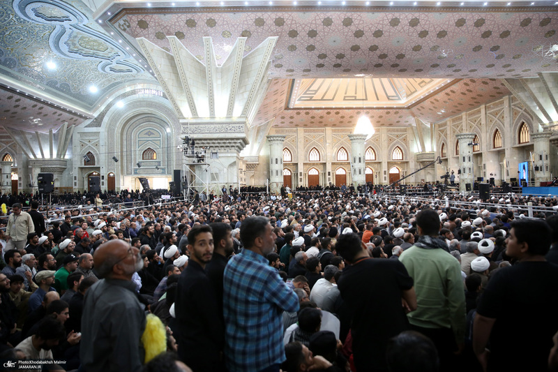 حضور شخصیت‌های سیاسی و مسئولان کشوری و لشکری در مراسم سالگرد ارتحال حضرت امام خمینی (س) -3