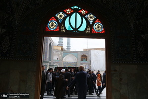 مراسم تشییع و خاکسپاری حجت الاسلام والمسلمین حاج شیخ عباس صالحی منش(ره)