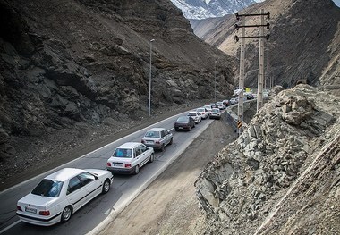 محدودیت ترافیکی درجاده کرج- چالوس اجرامی شود