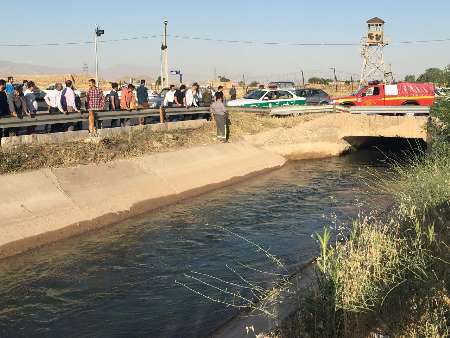 کانال آب در قزوین 2 قربانی گرفت