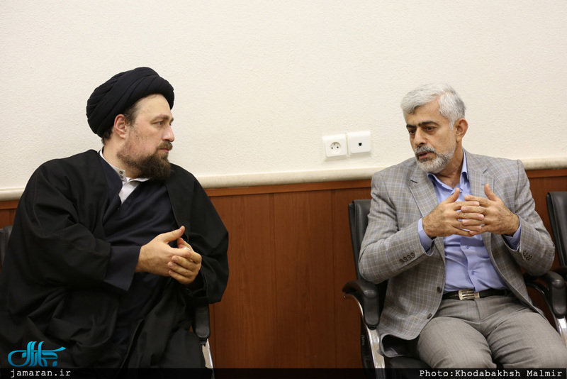 دیدار جمعی از ایثارگران اصلاح طلب بابل با سید حسن خمینی 