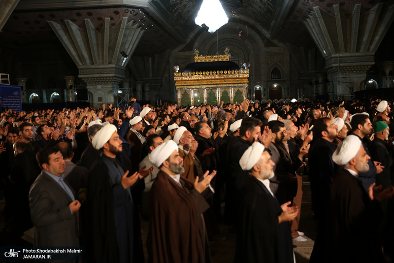 ..احیای شب بیست وسوم ماه مبارک رمضان در حرم مطهر امام خمینی(س)