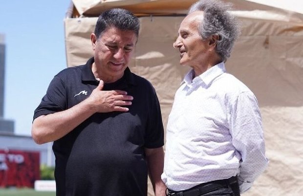 حضور آهنگساز معروف در کمپ تیم ملی+ عکس