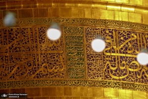حال و هواى حرم مطهر امام رضا (ع) در شب ولادت