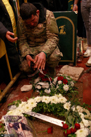 مراسم تشییع شهدای حزب الله در بیروت