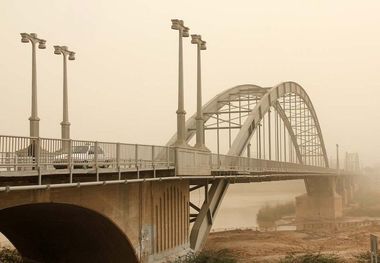 کاهش تدریجی گرد و غبار تا روز دوشنبه در خوزستان