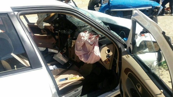 7 مصدوم در تصادف جاده رحیم آباد-دانسفهان  در قزوین