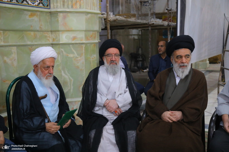 مراسم تشییع آیت الله صلواتی (ره) در قم