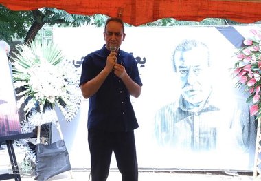 مراسم خاکسپاری یعقوب صباحی با حضور هنرمندان