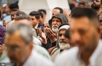 نماز عید سعید فطر در حرم امام علی (ع) در نجف اشرف (7)