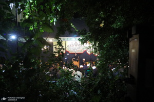 مراسم عزاداری دهه اول ماه صفر در بیت آیت الله شاه آبادی در قم‎