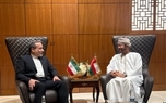 عراقچی با وزیر خارجه عمان دیدار کرد + عکس