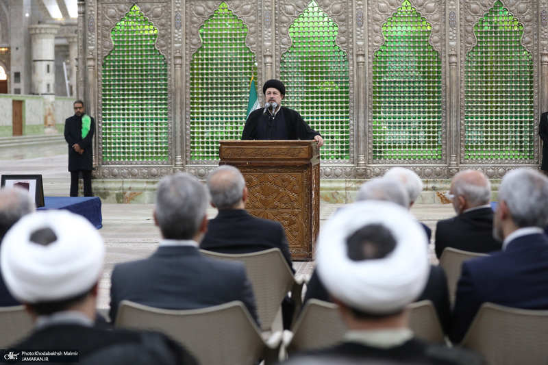 تجدید میثاق رئیس‌جمهور و اعضای دولت با آرمان‌های حضرت امام خمینی (س) - 2