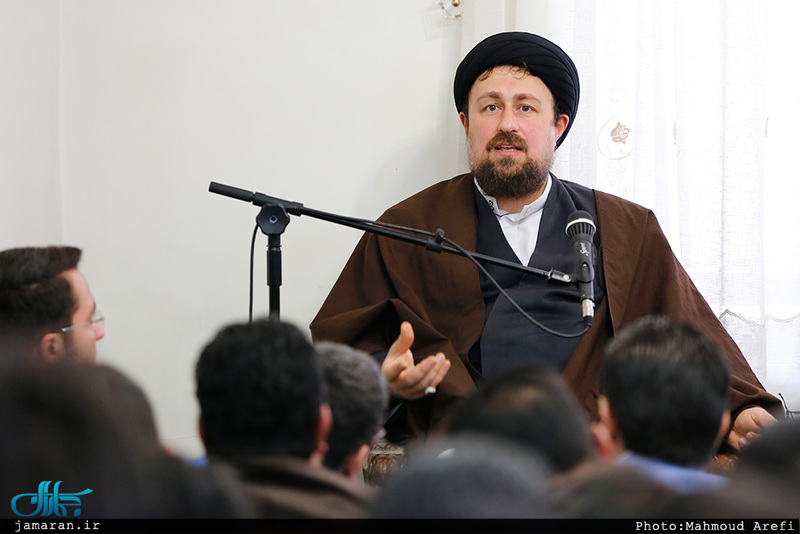 دیدار جمعی از فعالان فضای مجازی با سید حسن خمینی