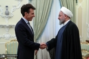 دیدار سفرای جدید شش کشور در ایران با رئیس جمهور روحانی