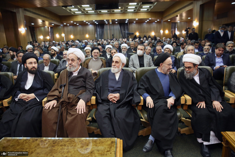 مراسم چهلمین روز درگذشت آیت الله بجنوردی در دائره المعارف بزرگ اسلامی - 2