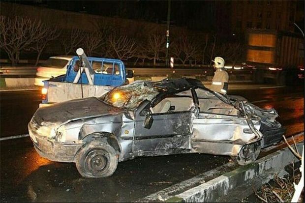 حادثه رانندگی در جاده ساوه - همدان 3 کشته داشت