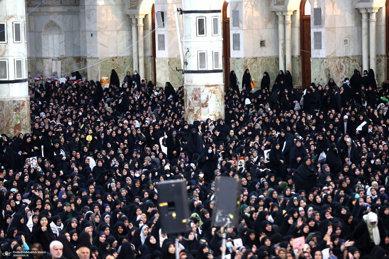 حضور شخصیت‌های سیاسی و مسئولان کشوری و لشکری در مراسم سالگرد ارتحال حضرت امام خمینی (س) -2