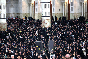 حضور شخصیت‌های سیاسی و مسئولان کشوری و لشکری در مراسم سالگرد ارتحال حضرت امام خمینی (س) -2