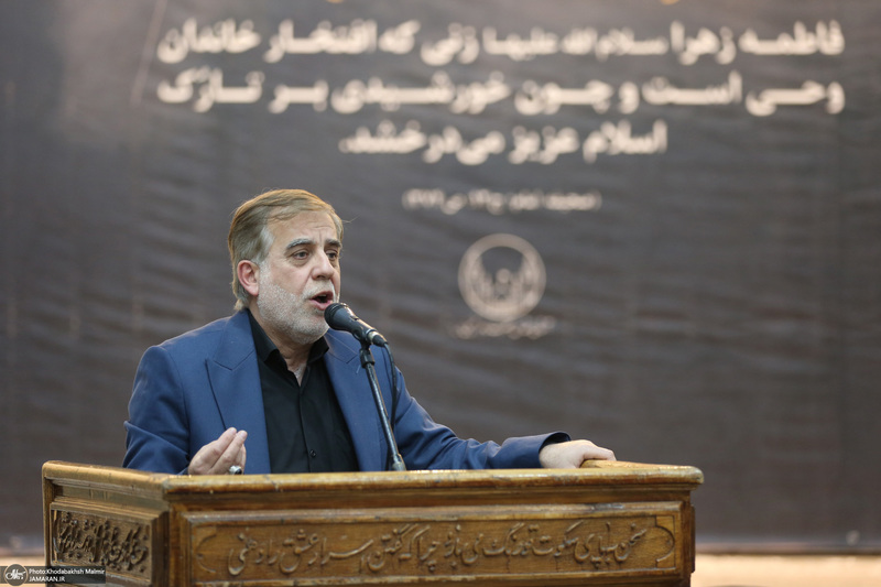 عزاداری شهادت حضرت زهرا (س)  مطهر امام خمینی (س)